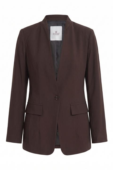 Giacca 1 bottone pattine moro - Primavera Estate 2026 | Brend