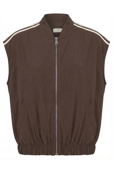Gilet over zip bande moro - Primavera Estate 2026 | Brend