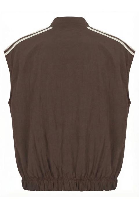 Gilet over zip bande moro - Primavera Estate 2026 | Brend