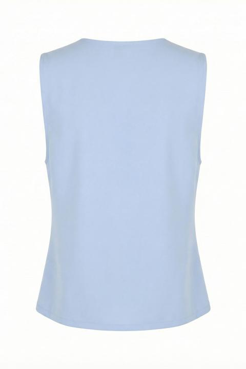 Gilet 1 bottone cielo - Primavera Estate 2026 | Brend
