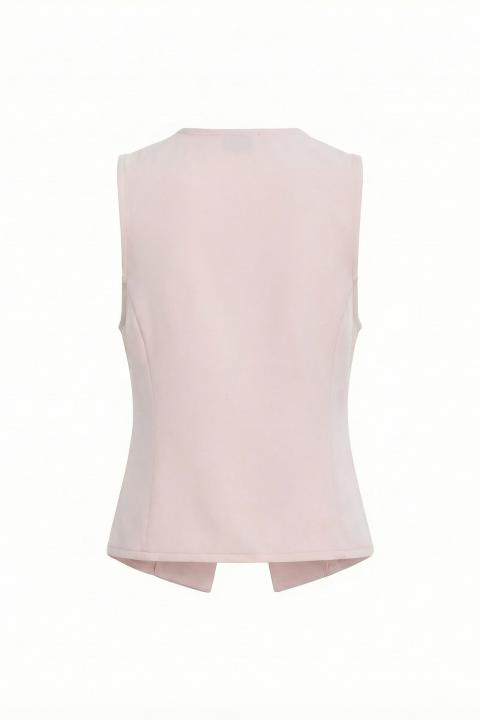 Gilet 1 bottone rosa - Primavera Estate 2026 | Brend