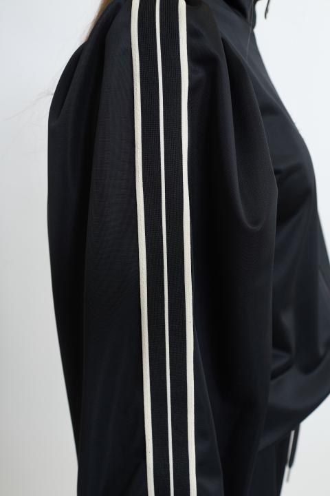 Giubbino bande laterali nero - Primavera Estate 2026 | Brend