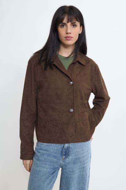 Giubbino tasca applicata moro - Primavera Estate 2026 | Brend