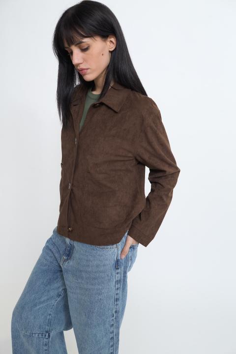 Giubbino tasca applicata moro - Primavera Estate 2026 | Brend