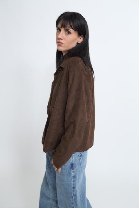 Giubbino tasca applicata moro - Primavera Estate 2026 | Brend