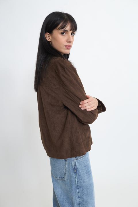 Giubbino tasca applicata moro - Primavera Estate 2026 | Brend