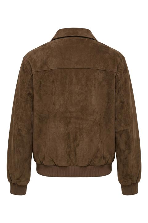 Giubbino-bomber suede moro - Primavera Estate 2026 | Brend
