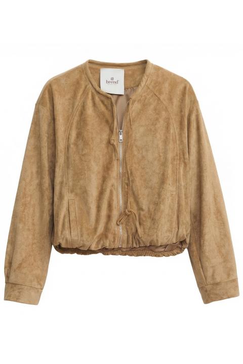 Giubbino collo coreana cognac - Primavera Estate 2026 | Brend