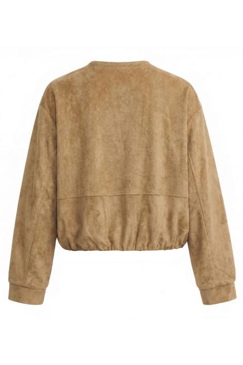 Giubbino collo coreana cognac - Primavera Estate 2026 | Brend