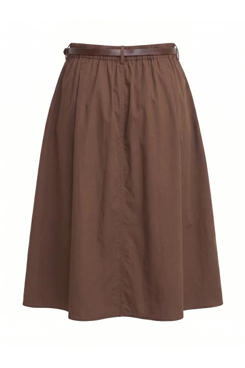 Gonna lunga pinces tabacco - Primavera Estate 2026 | Brend