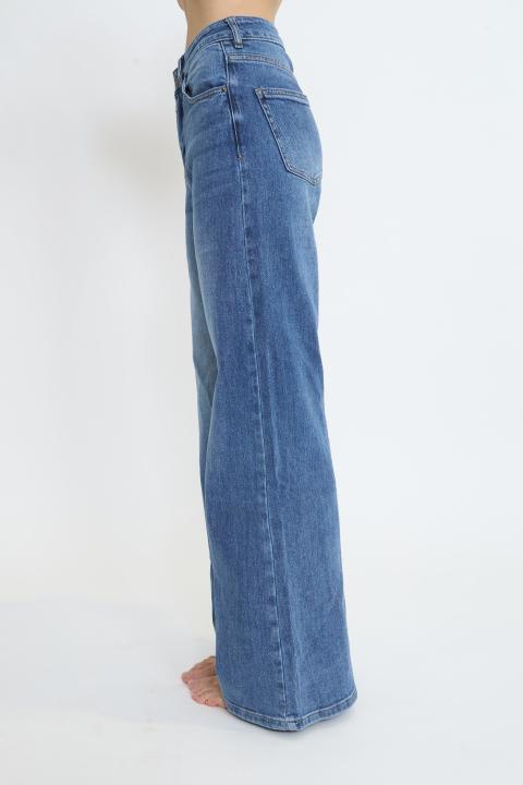 Jeans flare blu medio - Primavera Estate 2026 | Brend
