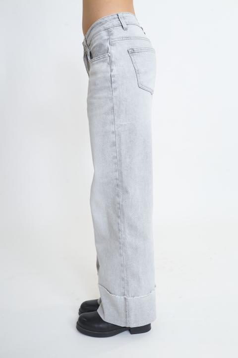 Jeans risvolto grande denim chiaro - Primavera Estate 2026 | Brend