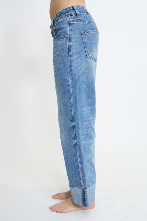 Jeans risvolto grande denim medio - Primavera Estate 2026 | Brend