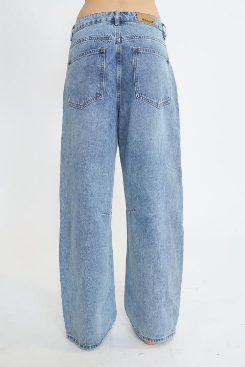 Jeans barrel cuciture denim chiaro - Primavera Estate 2026 | Brend