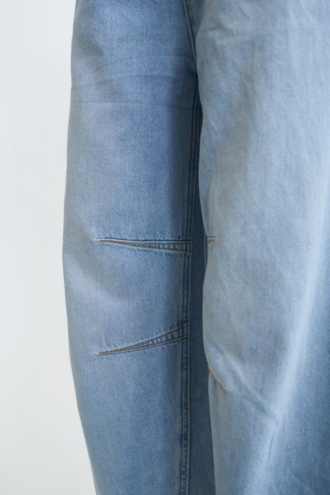 Jeans barrel denim chiaro - Primavera Estate 2026 | Brend