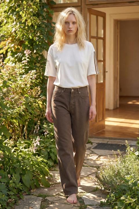 Jeans baggy res.cioccolato - Primavera Estate 2026 | Brend