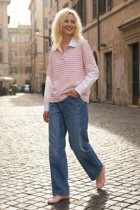 Jeans barrel denim medio - Primavera Estate 2026 | Brend