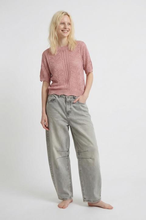 Jeans barrel grigio chiaro - Primavera Estate 2026 | Brend