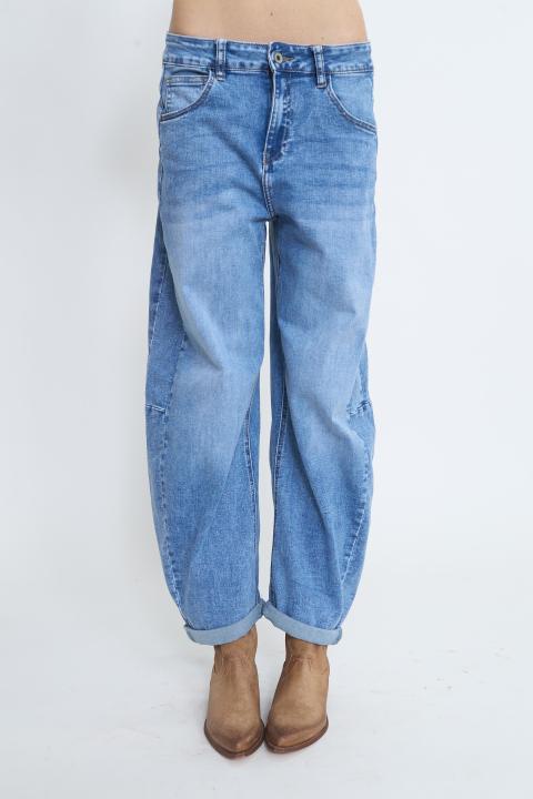 Jeans barrel denim medio - Primavera Estate 2026 | Brend