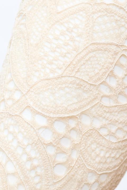 Maglia pizzo paillettes rosa - Primavera Estate 2026 | Brend