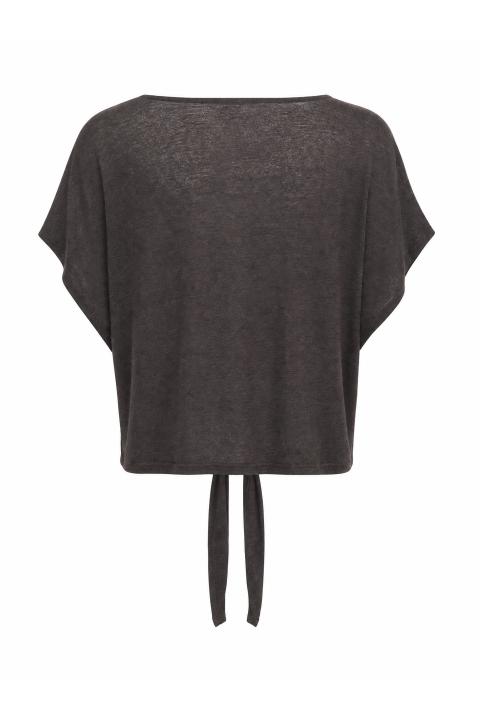Maglia con nodo lino moro - Primavera Estate 2026 | Brend