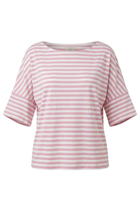 Maglia felpina rigata rigo rosa - Primavera Estate 2026 | Brend