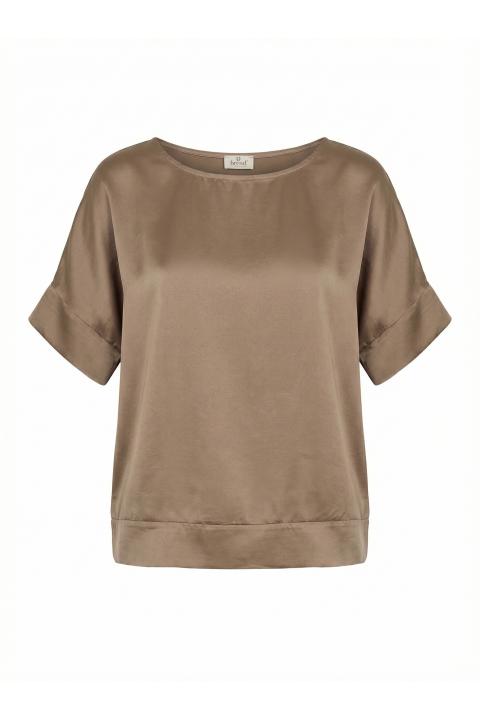 Maglia kimono raso nutella - Primavera Estate 2026 | Brend