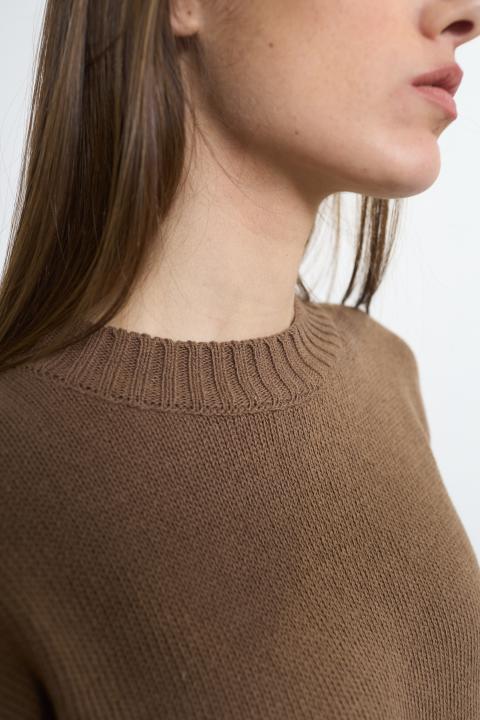 Maglia 1/2 manica frange camoscio - Primavera Estate 2026 | Brend
