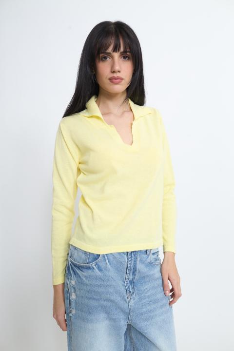 Maglia polo lime - Primavera Estate 2026 | Brend