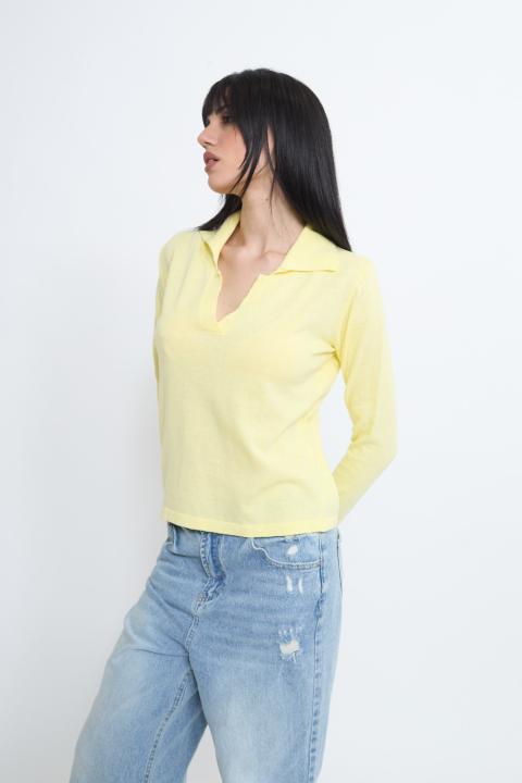 Maglia polo lime - Primavera Estate 2026 | Brend