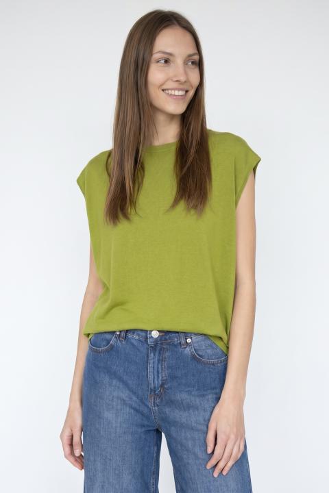 Maglia smanicata olio - Primavera Estate 2026 | Brend