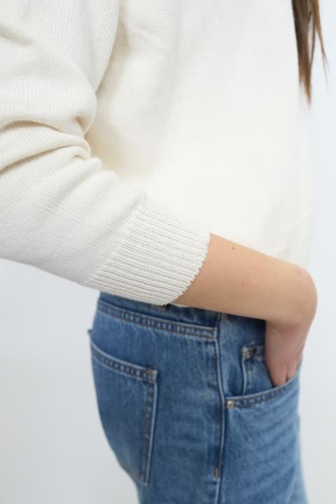 Maglia paricollo scatoletta burro - Primavera Estate 2026 | Brend