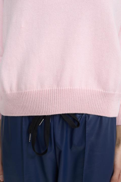 Maglia paricollo scatoletta rosa - Primavera Estate 2026 | Brend