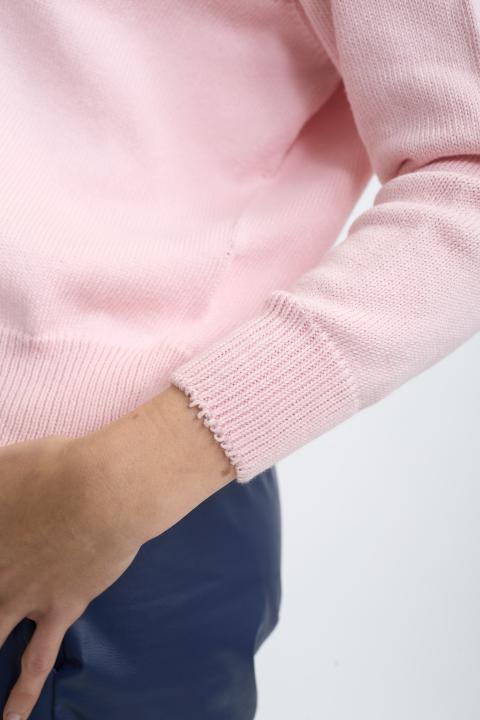 Maglia paricollo scatoletta rosa - Primavera Estate 2026 | Brend