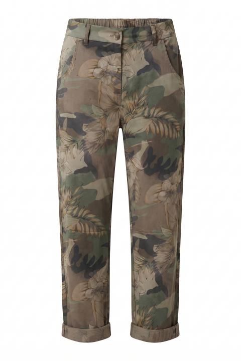 Pantalone barrel mimetico - Primavera Estate 2026 | Brend