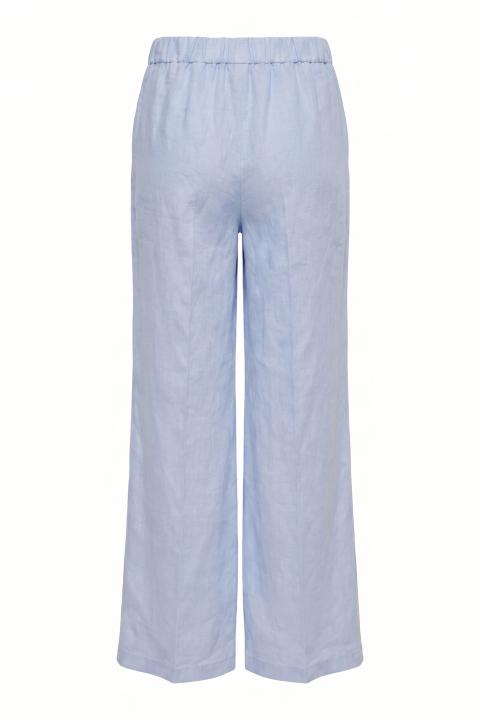 Pantalone palazzo lino polvere - Primavera Estate 2026 | Brend