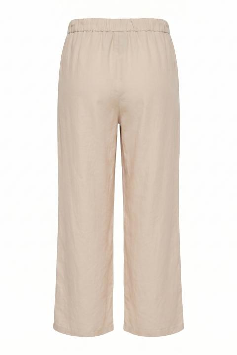 Pantalone palazzo elastico beige - Primavera Estate 2026 | Brend