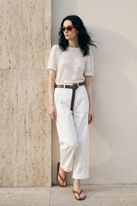 Pantalone Wow tasconi burro - Primavera Estate 2026 | Brend