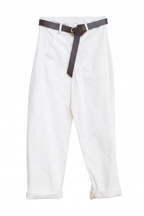 Pantalone Wow tasconi burro - Primavera Estate 2026 | Brend