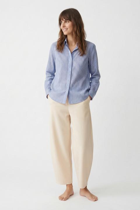 Pantalone barrel burro - Primavera Estate 2026 | Brend