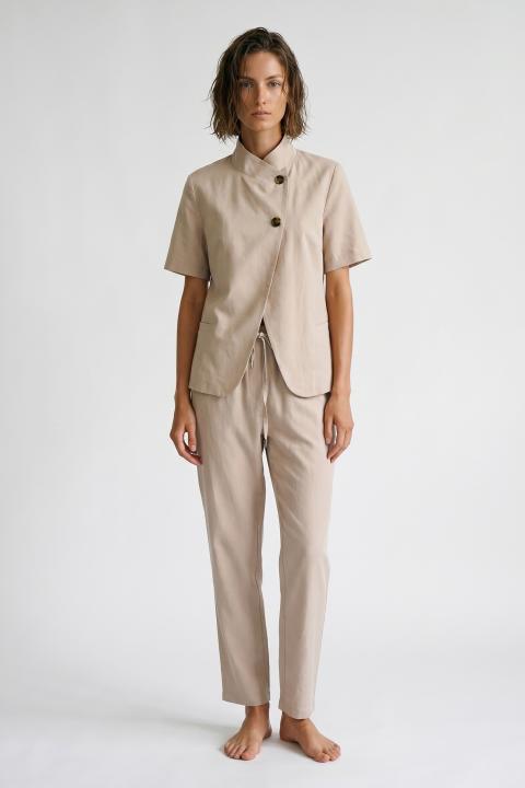 Pantalone coulisse beige - Primavera Estate 2026 | Brend