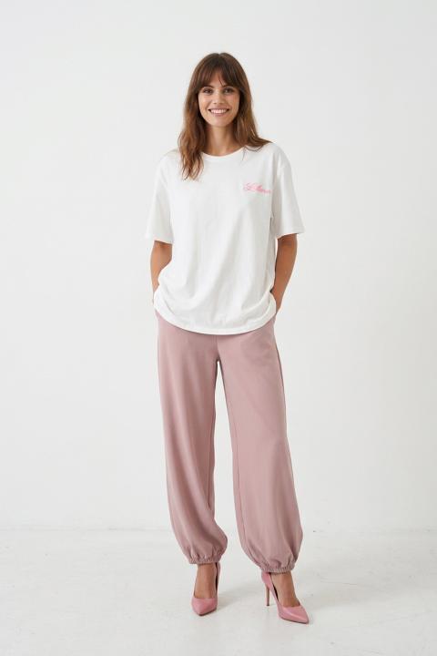 Pantalone balloon elastico rosa - Primavera Estate 2026 | Brend