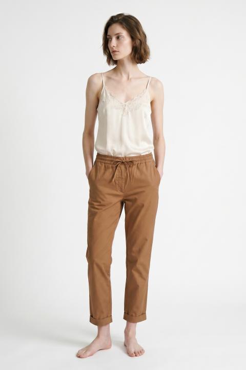 Pantalone coulisse biscotto - Primavera Estate 2026 | Brend