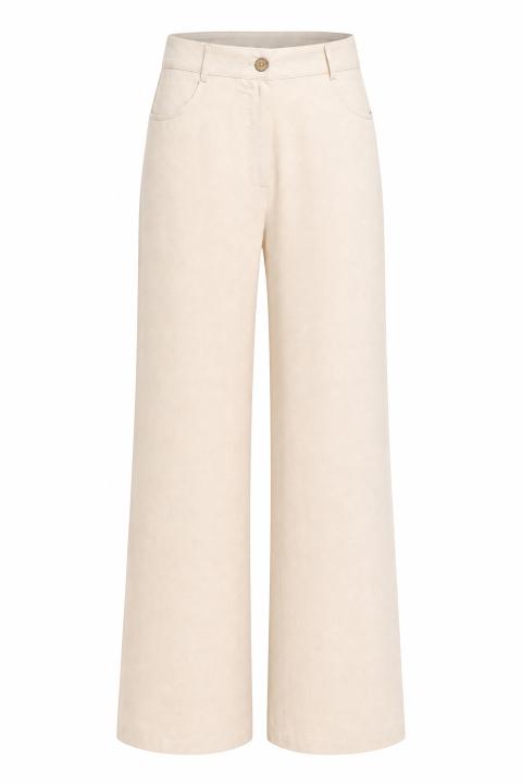 Pantalone tasca scesa naturale - Primavera Estate 2026 | Brend