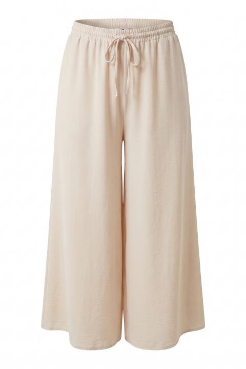 Pantalone palazzo coulisse naturale - Primavera Estate 2026 | Brend