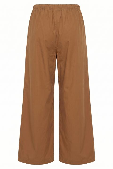 Pantalone palazzo pinces biscotto - Primavera Estate 2026 | Brend