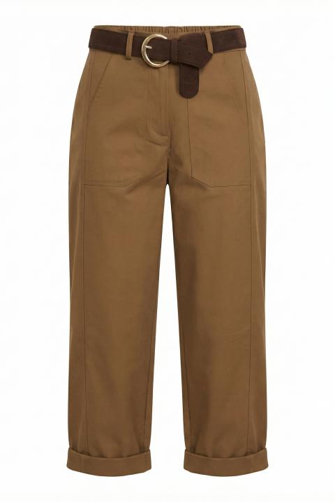 Pantalone wow-tasconi tabacco - Primavera Estate 2026 | Brend
