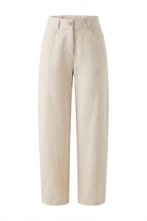 Pantalone carrot beige - Primavera Estate 2026 | Brend
