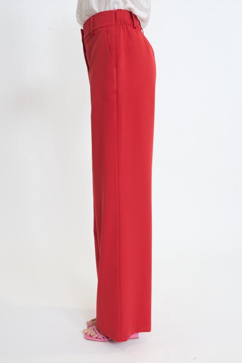Pantalone gamba dritta rosso - Primavera Estate 2026 | Brend