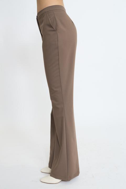Pantalone flare taupe - Primavera Estate 2026 | Brend